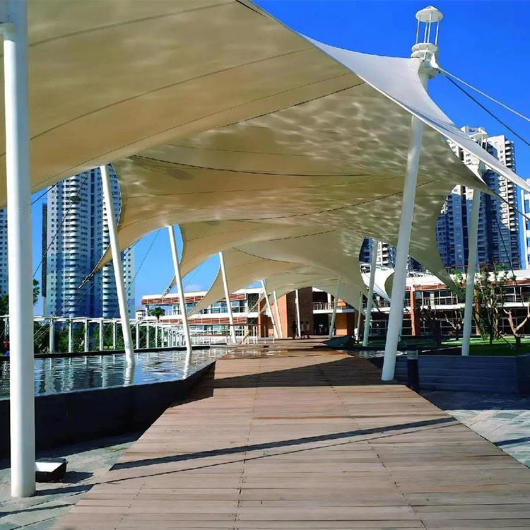 长兴县膜结构景观棚